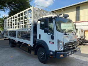 Xe tải thùng bạt Isuzu FRR650